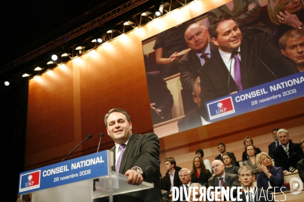 Conseil national de L UMP pour présenter les candidats aux élections régionales de 2010