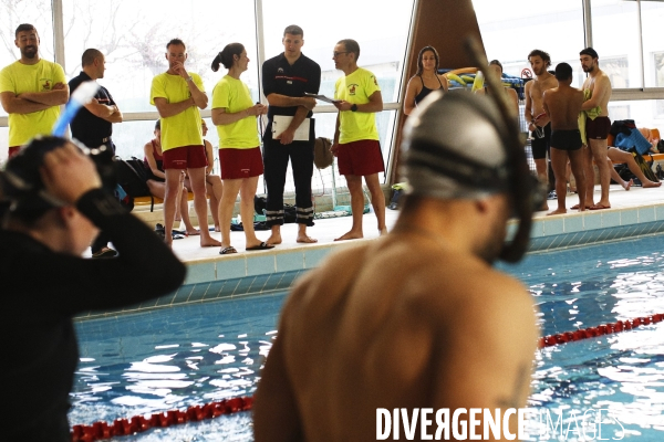 Sélection aux épreuves de maitres nageurs à Toulon