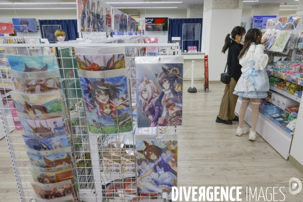 Animate le grand magasin de tokyo pour les amateurs de mangas