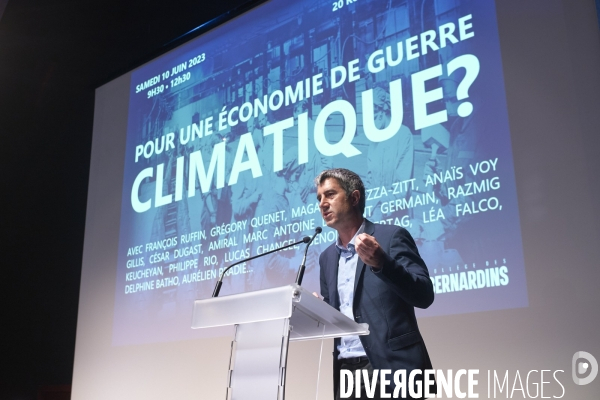 François Ruffin « économie de guerre climatique »