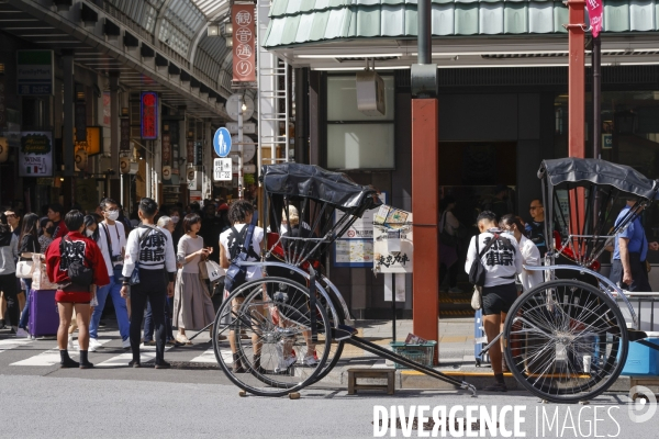 Faire une balade asakusa a tokyo en rickshaw