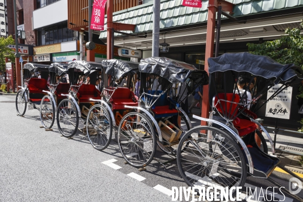 Faire une balade asakusa a tokyo en rickshaw