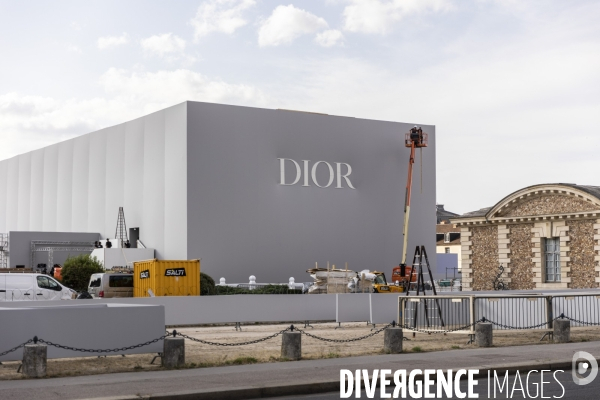 Dior Fashion week Installation ephemere