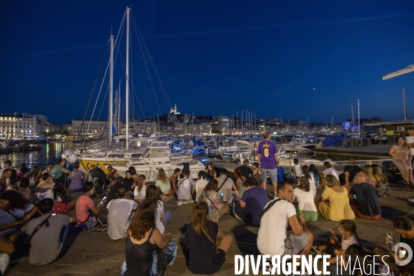 Feux d artifices du 14 juillet à Marseille