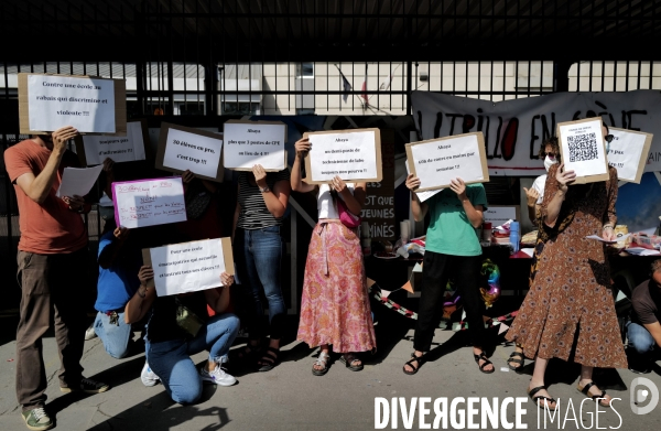 Interdiction de l Abaya et manque de moyens : le lycée Utrillo de Stains en grève