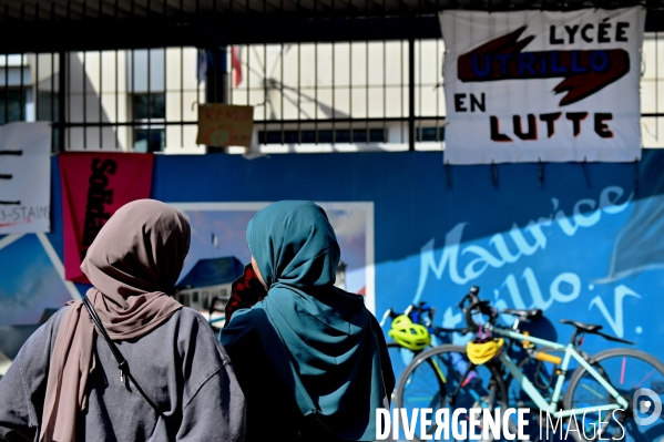 Interdiction de l Abaya et manque de moyens : le lycée Utrillo de Stains en grève