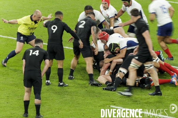 Match d ouverture de la coupe. du monde de rugby France - Nouvelle-Zélande