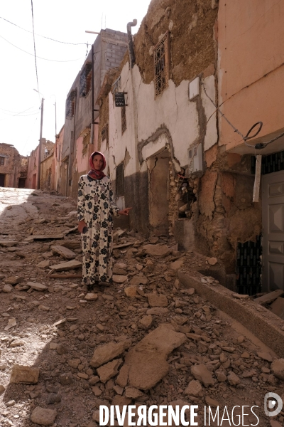 Tremblement de terre, Marrakech, Maroc  Septembre 2023