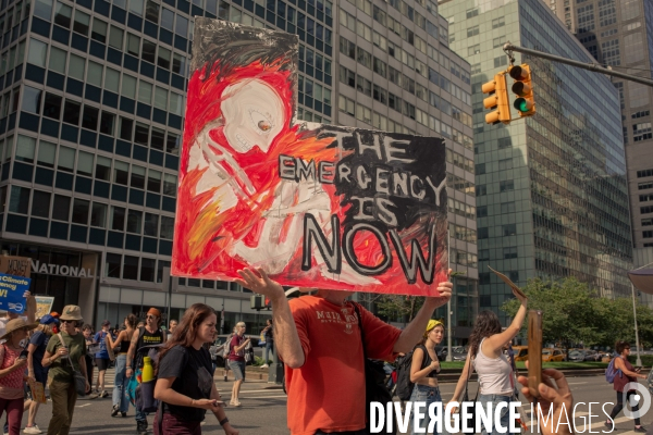 New York Climate March against Fossil Fuels
