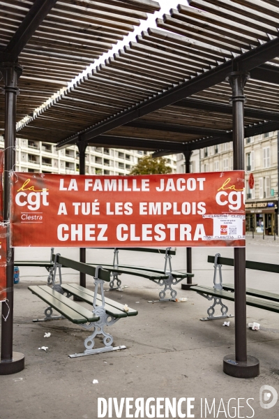 Des salaries de Clestra à Bercy