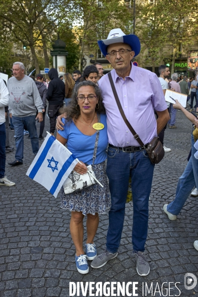 Manifestation de soutien à Israel
