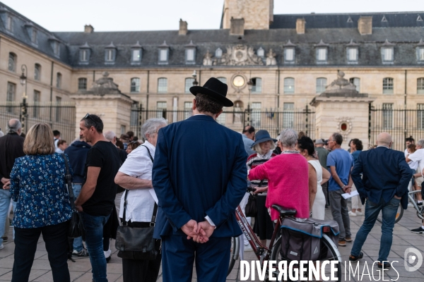 Dijon - Rassemblement de soutien Israel