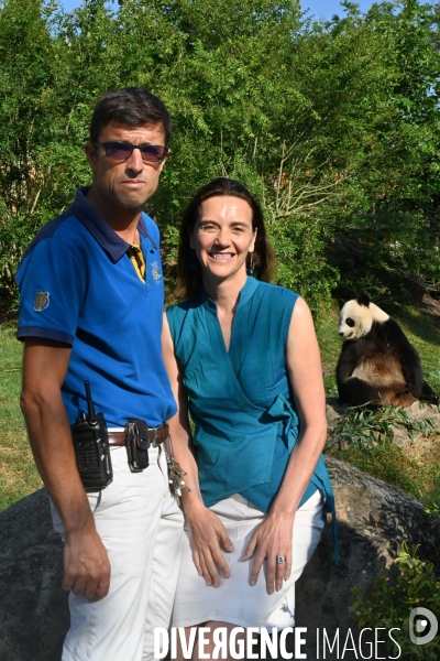 Delphine  et  Rodolphe  Delord son frere ,  ZooParc de Beauval