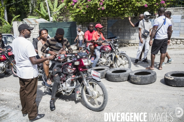 Surveillance contre les gangs dans port-au-prince, 2023