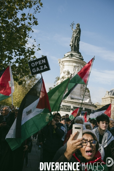 Marche en soutien au peuple palestinien