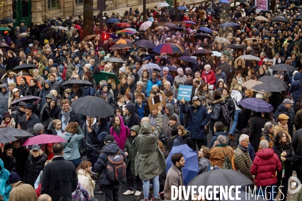 Manifestation Paris contre l antisémitisme