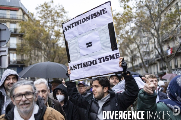 Marche pour la Republique et contre l antisemitisme