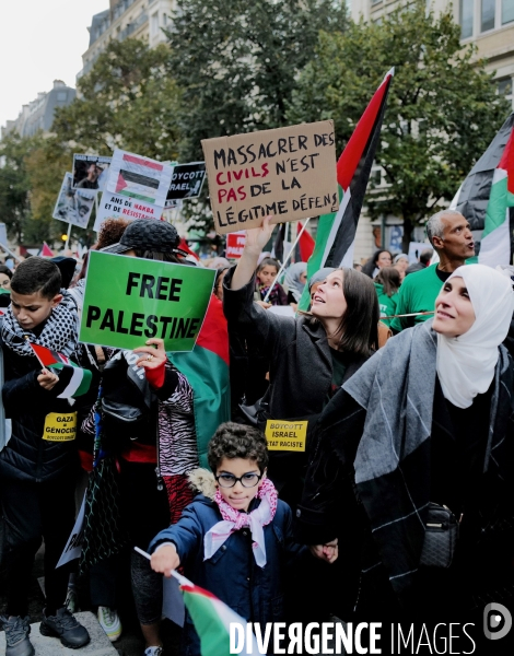 Manifestation pour la Palestine