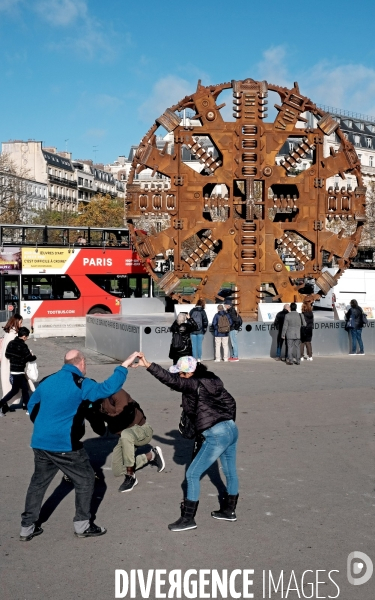 Expo dediée au métro et au Grand Paris Express à la Cité de l architecture