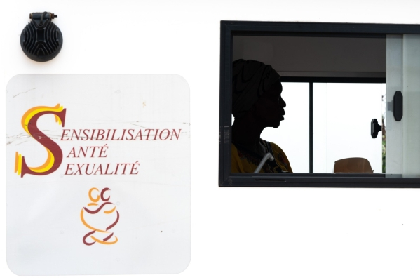 Gabon. Action de Sensibilisation Santé Sexualité. 