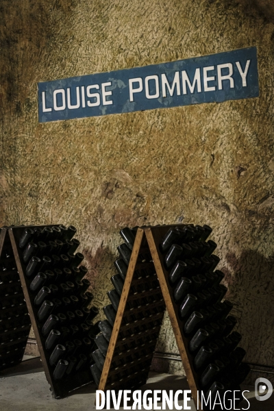 Visite des caves du champagne Pommery Vranken