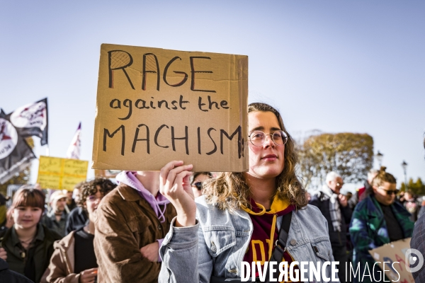 Manifestation contre les Violences faites aux Femmes. Montpellier, 25.11.2023