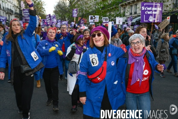 Manifestation contre les violences faites aux femmes, Paris