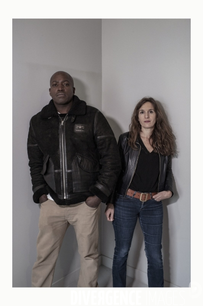 Isabelle Coutant et Yvon Atonga