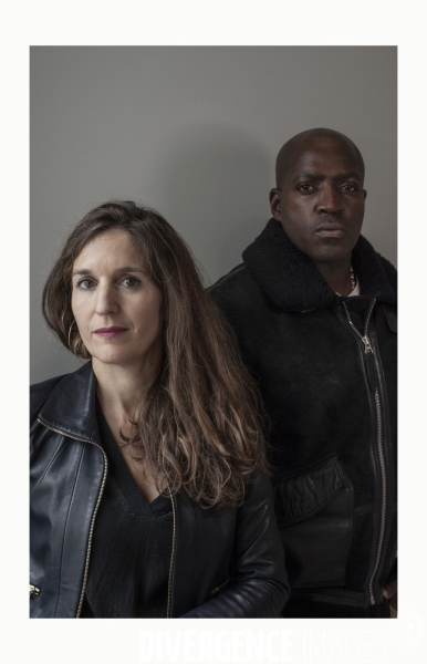 Isabelle Coutant et Yvon Atonga