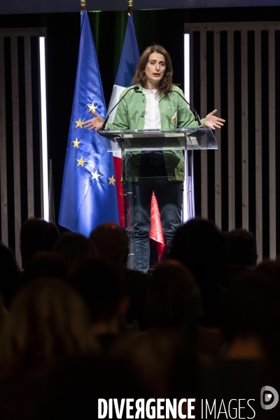 Meeting de lancement de campagne des elections europeennes de Marie Toussaint