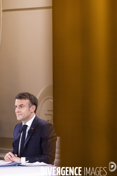 Conférence de presse d’Emmanuel Macron