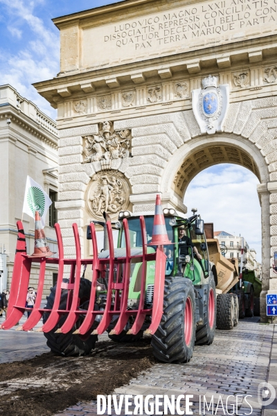 Agriculteurs en Colere - Montpellier, 26.01.2024