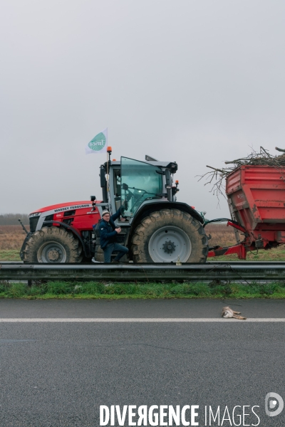 Le tracteur symbole agricole
