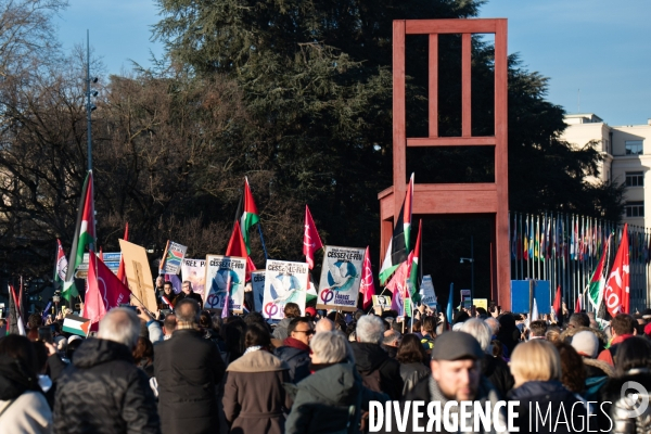 Jean-Luc Mélenchon à Genève pour la Palestine