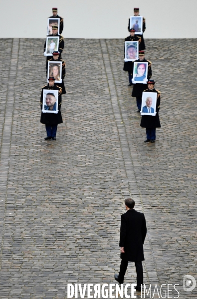 Cérémonie d’hommage aux victimes françaises des attaques terroristes du 7 octobre 2023