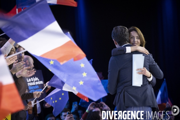 Elections européennes, meeting de la majorité présidentielle
