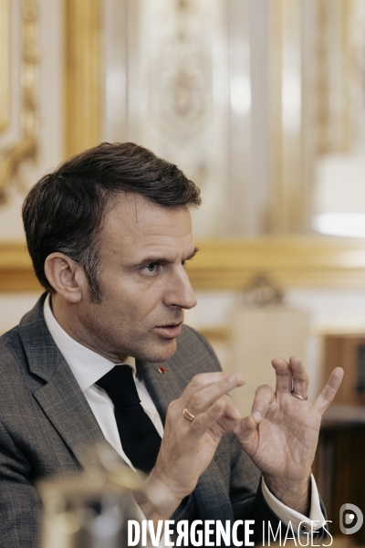 Interview d’Emmanuel Macron