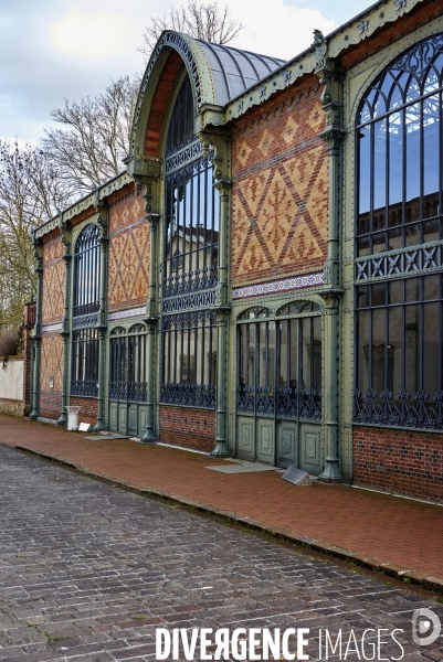 L’ancienne chocolaterie Menier et siège de Nestlé France, à Noisiel, le 16 mars 2024.