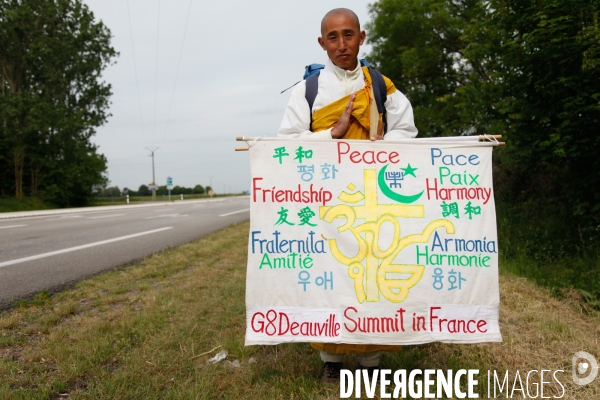 Anti G8 - Marche de la paix, en route pour Deauville