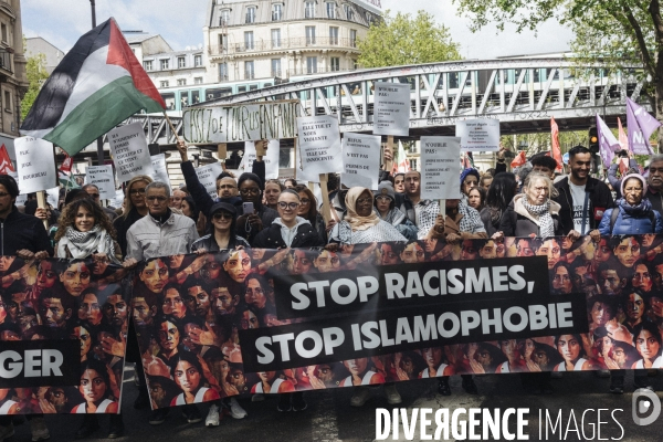 Marche contre le racisme et l islamophobie