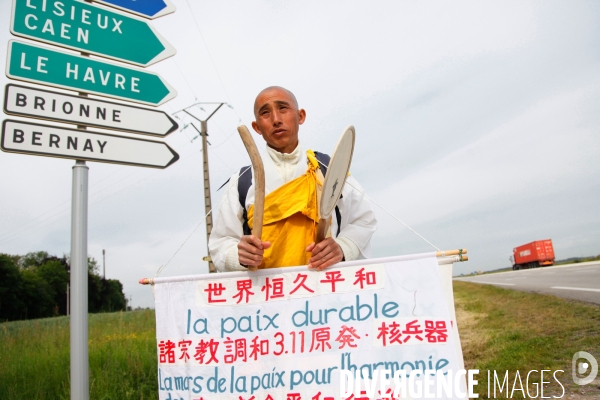 Anti G8 - Marche de la paix, en route pour Deauville