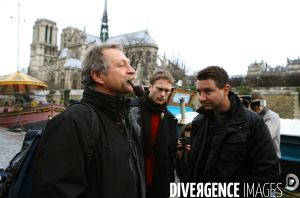 Jose Bove en Campagne Paris 01 Mars