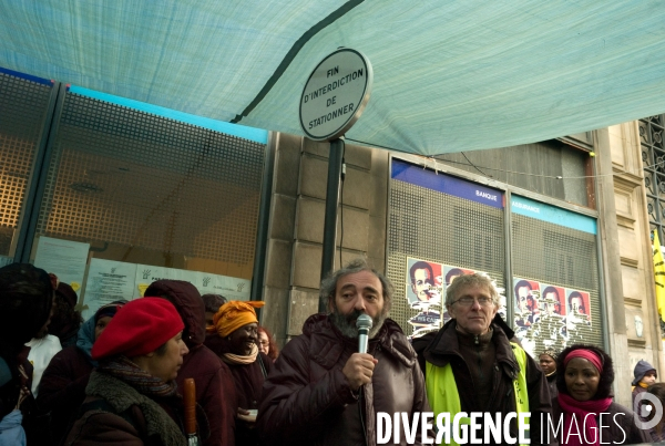 1 An Apres les promesses de BOUTIN, Le DAL Manifeste Rue de la Banque