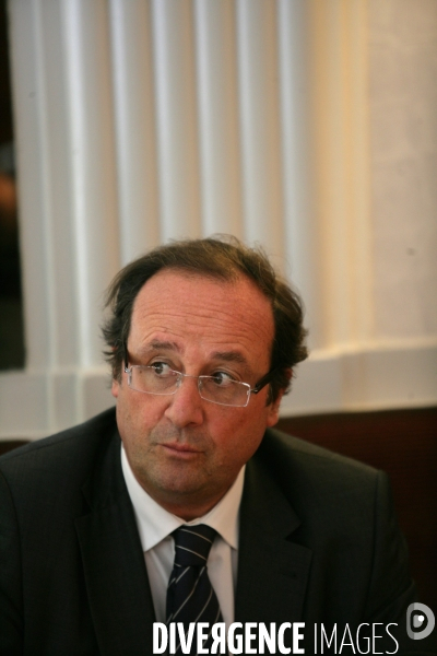 Francois Hollande conference de presse le 15 Juin 2010