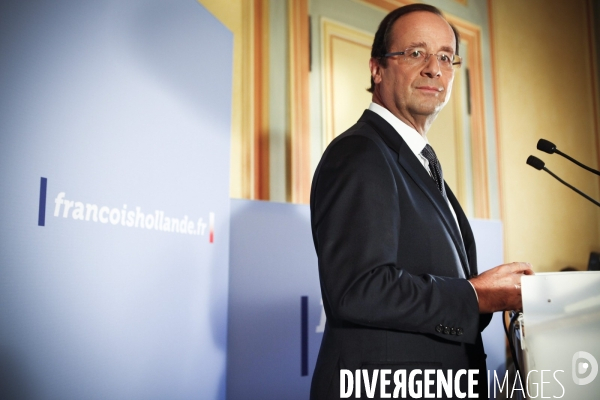Francois hollande : conference de presse sur l economie