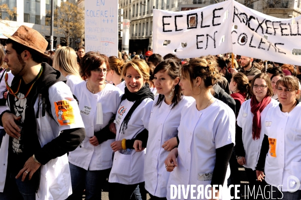 Journée nationale d action du 19 mars 2009 à Lyon
