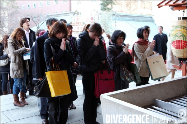 Voeux du Nouvel An au temple / New Year wishes at the temple