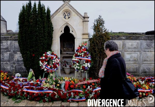 Cérémonies commémoratives du quinzième anniversaire du décès de François Mitterrand