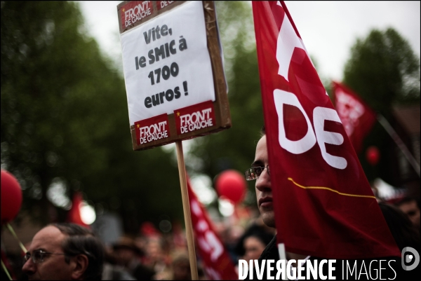 MELENCHON : La marche contre l austerite et le fascisme