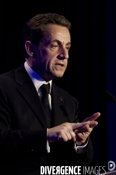 Nicolas Sarkozy dans les Pyrenees Orientales